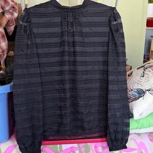 LOFT Elegant Black Top